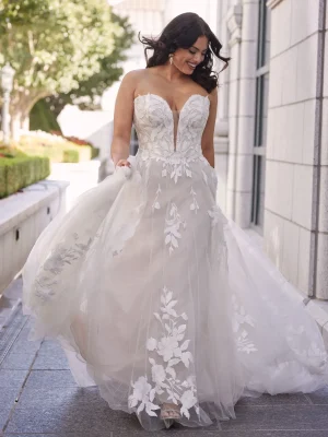 Rebecca Ingram Hattie Lane A Line Luxury bridal boutique online