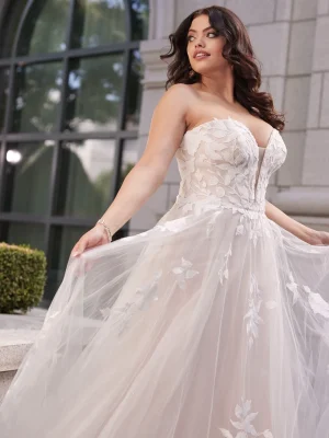 Rebecca Ingram Hattie Lane A Line Wedding dress shop San Diego