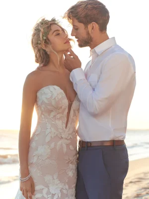 Rebecca Ingram Hattie Wedding gown alterations San Diego