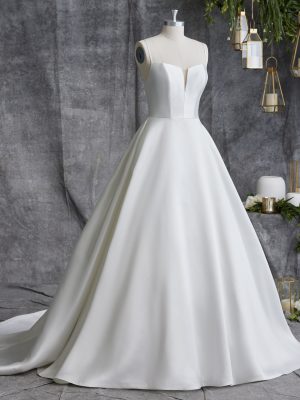 Rebecca Ingram Jamie A Line Wedding Dress 23RC051A01 Alt100 IV