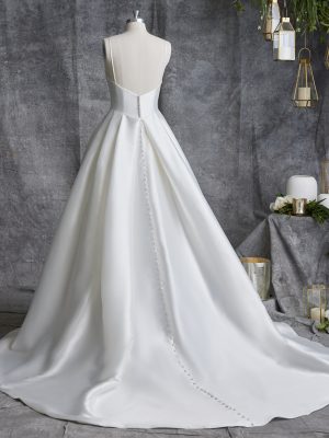 Rebecca Ingram Jamie A Line Wedding Dress 23RC051A01 Alt103 IV