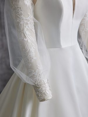 Rebecca Ingram Jamie A Line Wedding Dress 23RC051A01 Alt106 IV