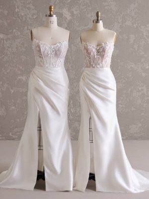 Rebecca Ingram Twyla Fit and Flare Ethereal wedding dresses for outdoor weddings