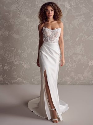 Rebecca Ingram Twyla Fit and Flare Wedding dresses in San Diego 1