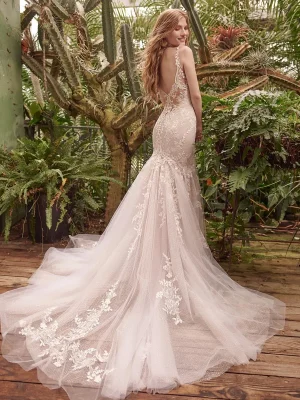 Rebecca Ingram Wendi Mermaid Wedding Dress 22RC600A01 PROMO5 BLS Wedding gown alterations San Diego