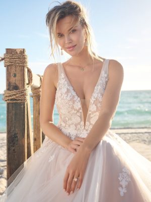 Rebecca Ingram Winona A Line Bespoke wedding dresses worldwide 2