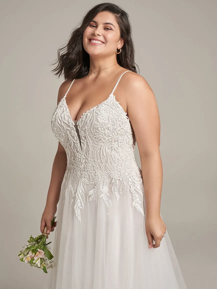 Rebecca Ingram barbara lynette A line Couture wedding gowns San Diego