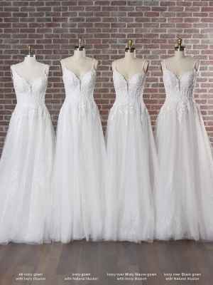Rebecca Ingram barbara lynette A line Luxury bridal boutique online