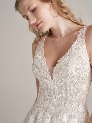 Rebecca Ingram emily A line Best bridal shop in San Diego