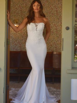 Beloved Leandra Fit and Flare bridal shop