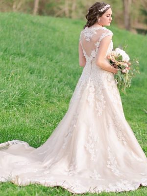 Casablanca Amber A Line Bridal gown San Diego showroom