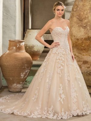 Casablanca Amber A Line Made to order wedding gowns