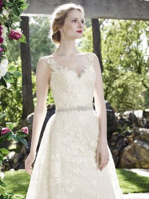 Casablanca Aspen Fit and Flare A Line Where to buy a wedding dress online