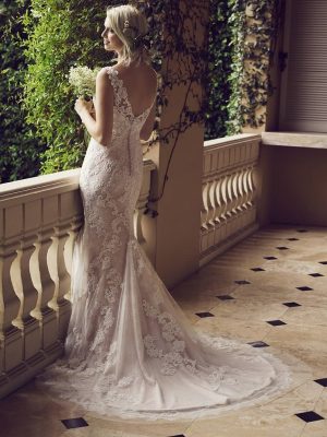 Casablanca Belladonna Fit n Flare Made to order wedding dress