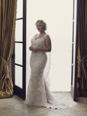 Casablanca Belladonna Fit n Flare Online bridal gown shopping