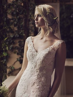 Casablanca Belladonna Fit n Flare San Diego bridal store