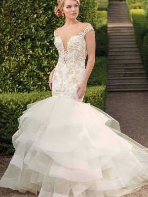 Casablanca Blakely Mermaid Wedding Dress