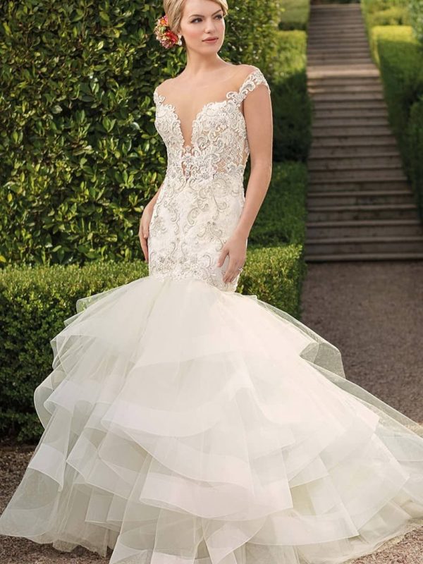 Casablanca Blakely Mermaid Wedding Dress