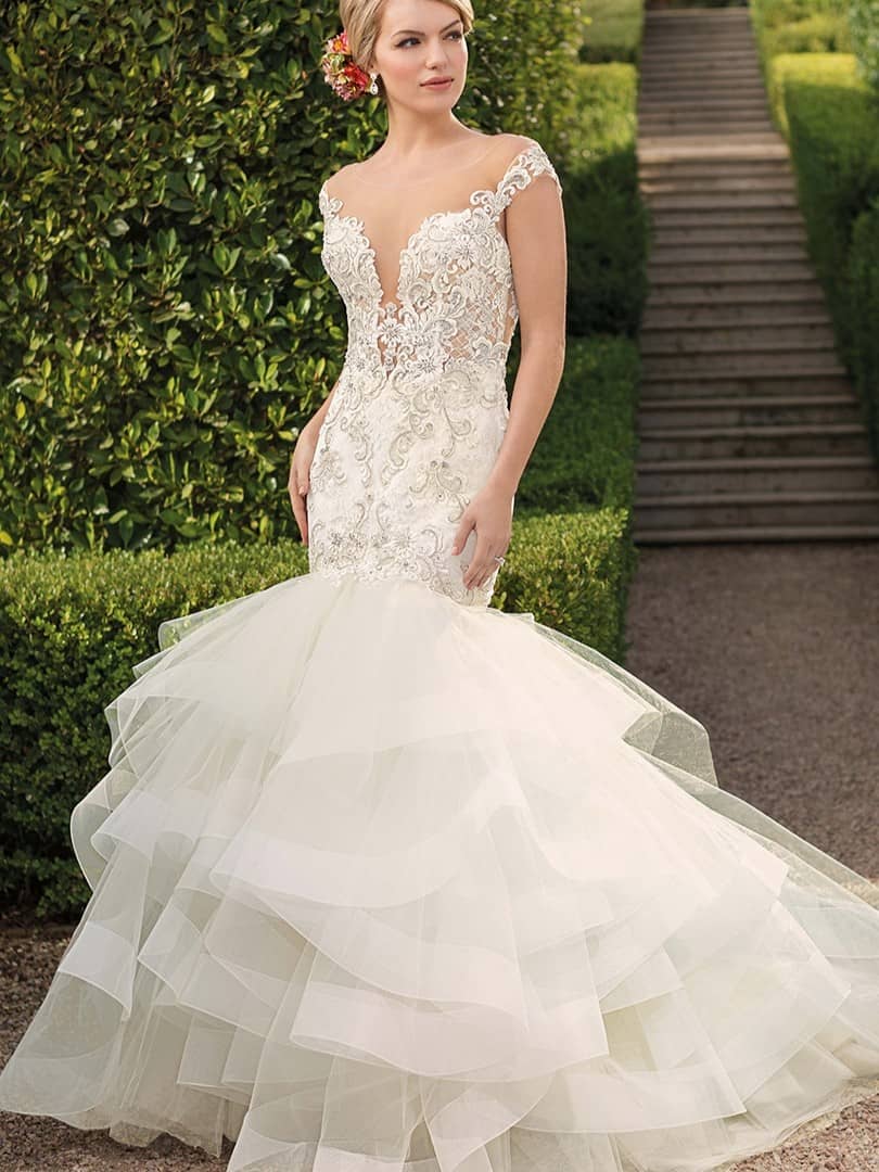Casablanca Blakely Mermaid Wedding Dress