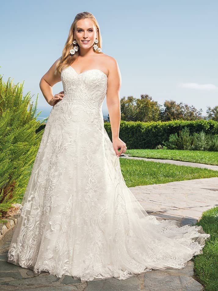 Casablanca Brielle A line Beach wedding dresses San Diego