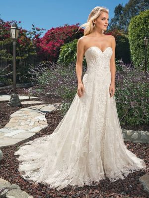 Casablanca Brielle A line Custom wedding dresses near me