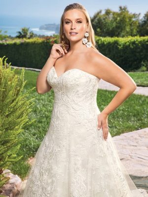 Casablanca Brielle A line Designer wedding gowns for sale