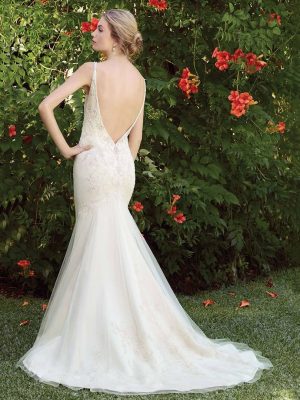 Casablanca Buttercup Fit and Flare Bridal boutique San Diego