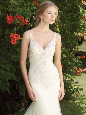 Casablanca Buttercup Fit and Flare Luxury wedding gowns San Diego