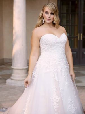 Casablanca Carmella Ballgown Bridal gown shopping San Diego