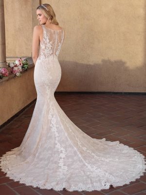 Casablanca Chloe Fit and Flare Elegant wedding dresses for brides