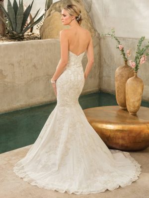 Casablanca Dakota Mermaid Vintage wedding dress collection