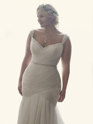 Casablanca Freesia Fit n Flare Bridal gown San Diego showroom