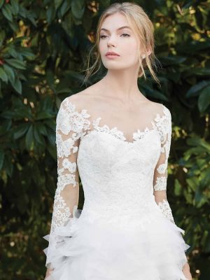 Casablanca Fuchsia Ballgown Wedding dress shop near me