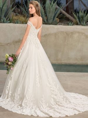 Casablanca Harlow Ballgown A Line Bridal gown San Diego showroom