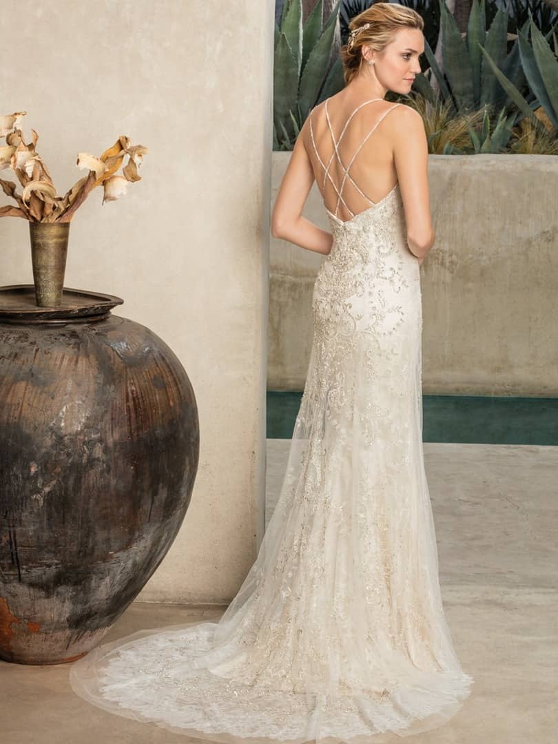 Casablanca Jade A Line Bridal gown shopping San Diego