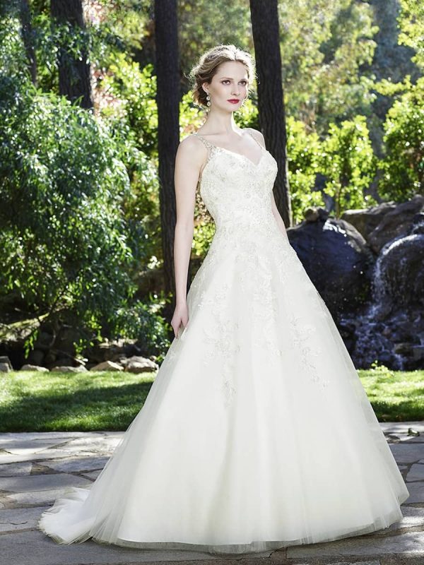 Casablanca Juniper Ball Gown San Diego bridal store