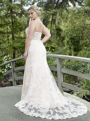 Casablanca Laurel Fit and Flare Couture wedding dresses USA