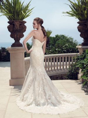Casablanca Lotus Trumpet Made to order wedding gowns