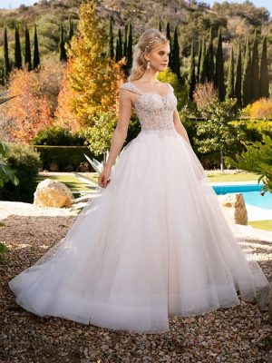 Casablanca Rosalie Ballgown Wedding dress shop San Diego