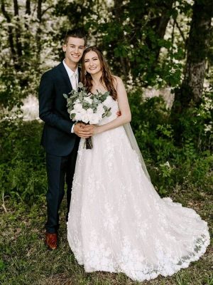 Casablanca Sienna Ballgown Made to order wedding gowns 1