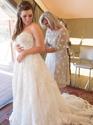 Casablanca Sienna Ballgown Romantic lace wedding dresses