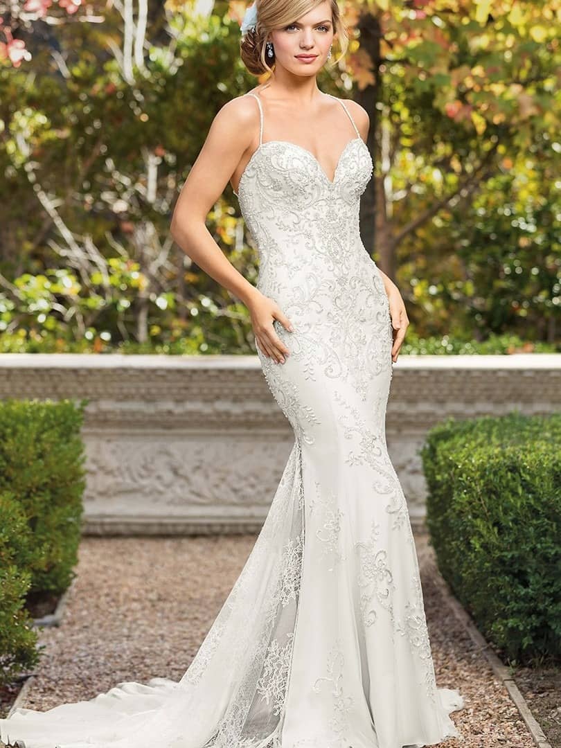 Casablanca Soraya Fit and Flare Wedding dresses in San Diego