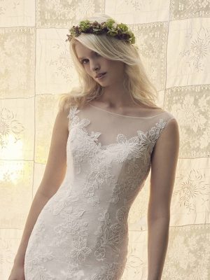 Casablanca Stargazer Fit n Flare Affordable bridal gowns online