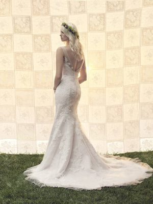 Casablanca Stargazer Fit n Flare Luxury wedding gowns San Diego