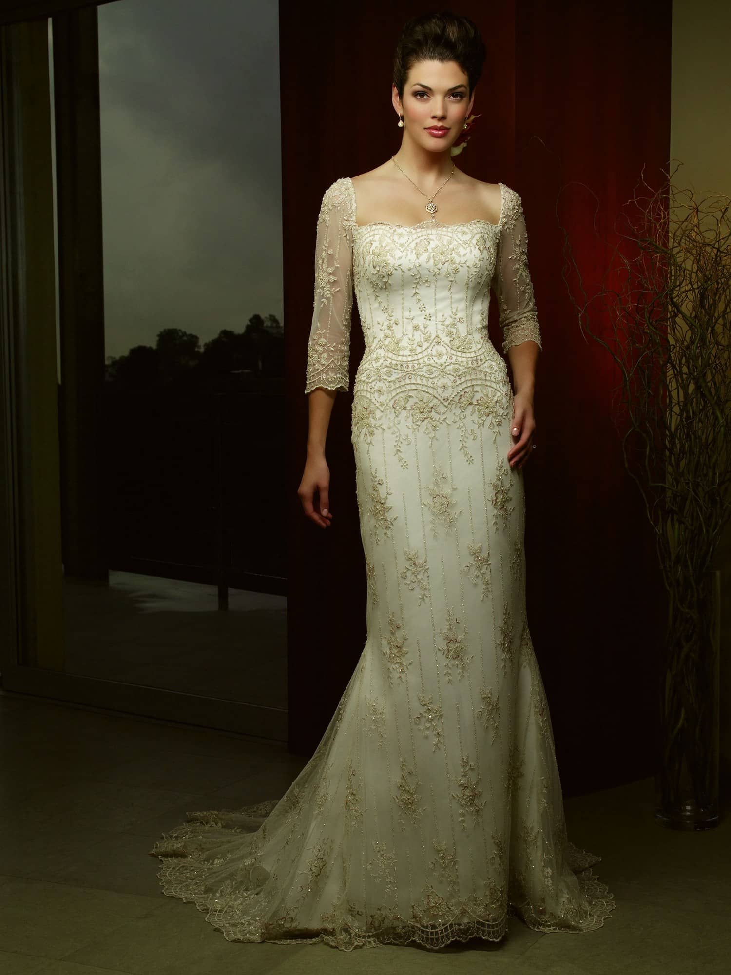Casablanca Style 1874 Mermaid Wedding Dress