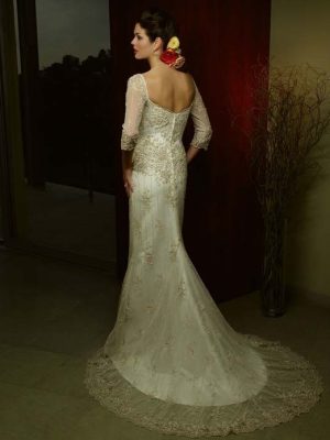 Casablanca Style 1874 Mermaid Wedding Gown