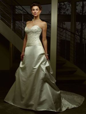 Casablanca Style 1886 A line Wedding Dress shop near me