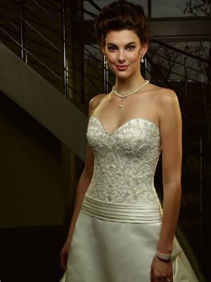 Casablanca Style 1886 A line Wedding Dress store near me