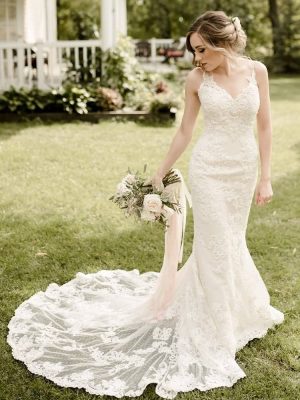 Casablanca Style 1975 Fit and Flare Luxury bridal boutique online
