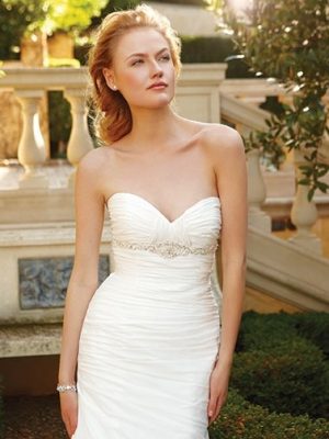 Casablanca Style 2049 Trumpet Wedding Gown